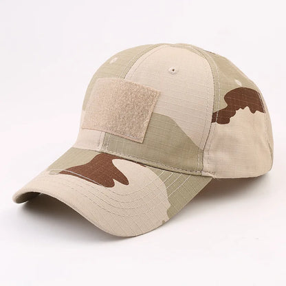 1 pz. Cappellini da baseball mimetici tattici da outdoor per soldati, da combattimento e paintball, cappellino regolabile, cappellini estivi con chiusura a scatto per uomo e donna