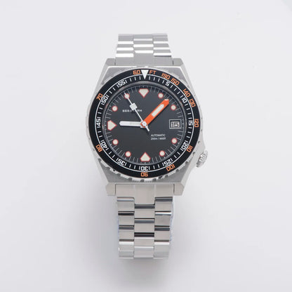 SEESTERN SUB600T Mens Diver Watch Automatic NH35 Movement Ceramic Bezel Lume Mechanical Wristwatches Sapphire Waterproof V3