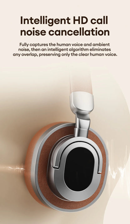 Lenovo LE602 Bluetooth 6.0 Over-Ear Headsets HiFi Stereo Sound Fashionable Music Earphones ENC HD Call Wireless Wired Headphones