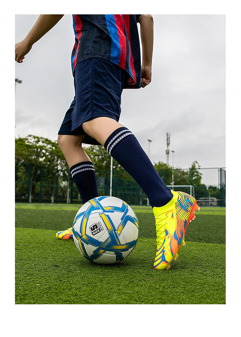 Professionele voetbalschoenen voor heren, slijtvast en comfortabel, trainingsschoenen voor mannen, ultralichte voetbalschoenen van topkwaliteit voor wedstrijden