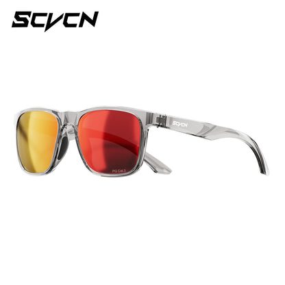 SCVCN Utomhus Polariserade Vattensport Strand Hav Plattform Fiske Cykling MTB Solglasögon Cykelsport Vandring Glasögon UV400