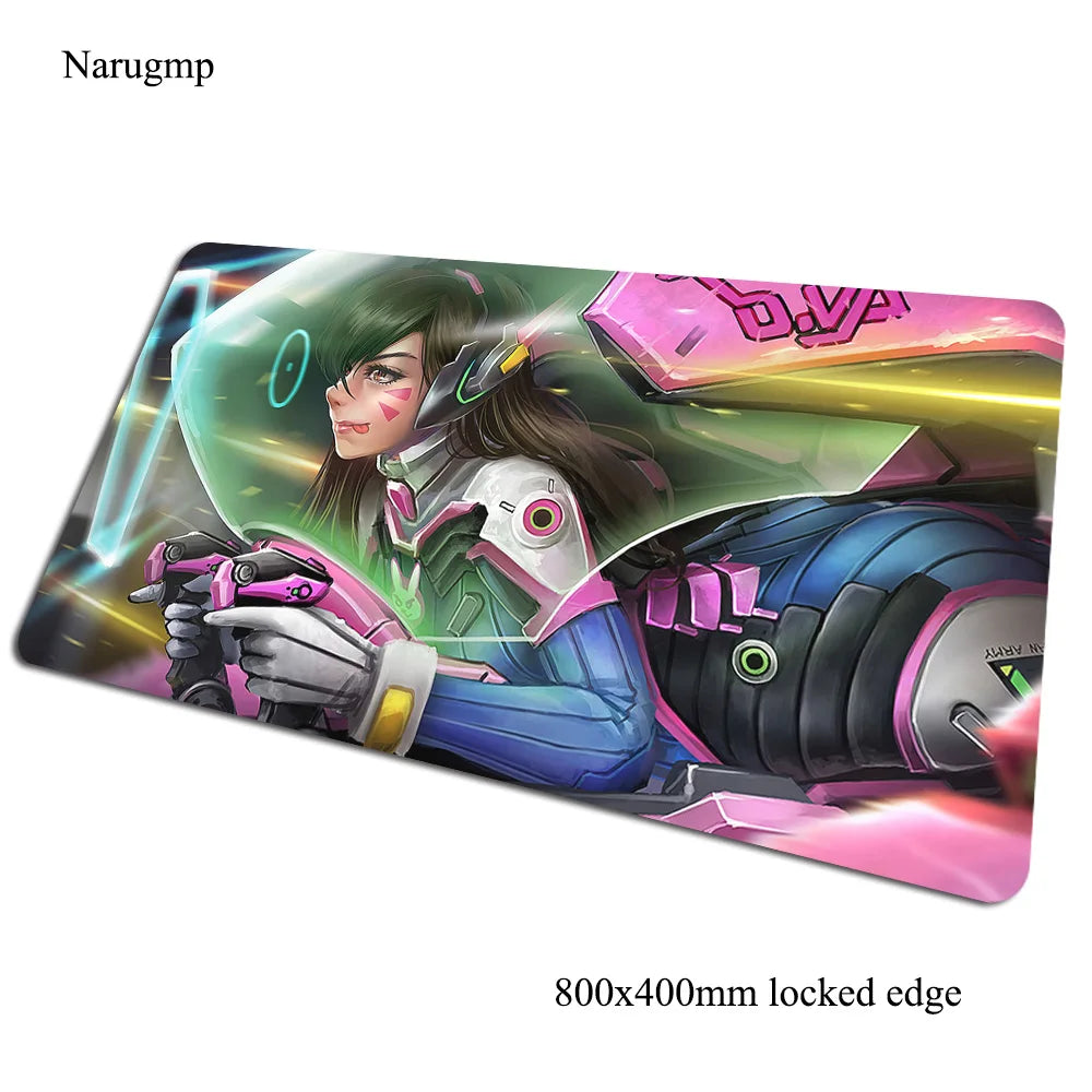 Overwatch pelės kilimėlis 80x40cm, žaidimų pelės kilimėlis, Helovino dovana, didelis pelės kilimėlis žaidėjams, kompiuterio stalo kilimėlis, notebook pelės kilimėlis PC