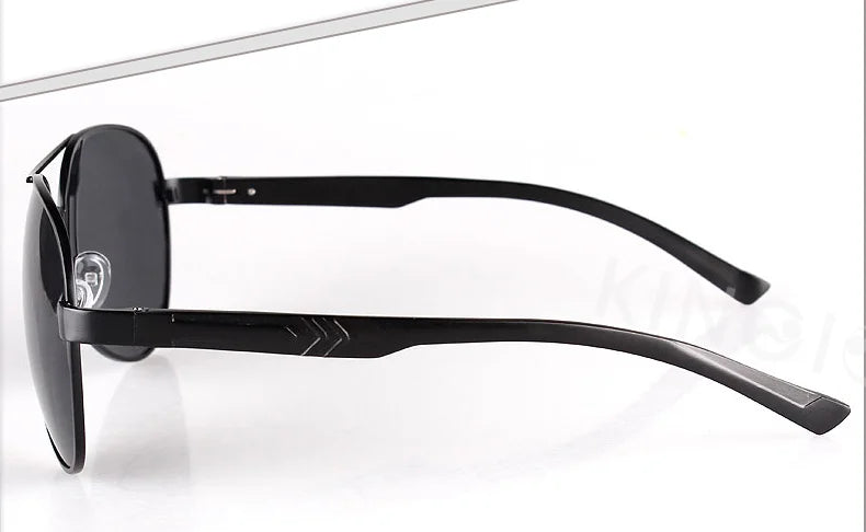 Classic Polarized Pilot Sunglasses For Male Driving Black Sun Glasses Men's Vintage Eyewear Gafas De Sol 8955