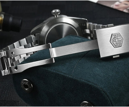 San Martin New 39mm Sport Watch Enamel Dial NH35 Automatic Mechanical Men Dress Watch Sapphire Waterproof 100m Luminous SN0053