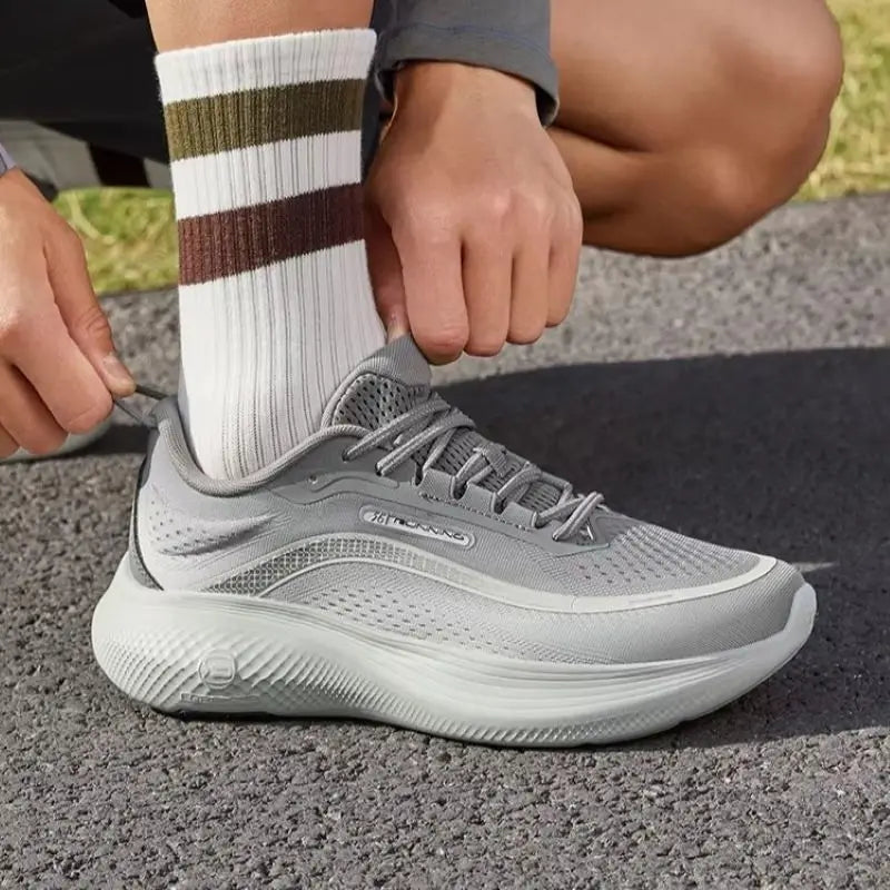 361 Degrees N40 Men Running Shoes Trendy Rebound Cushioning Soft Durable Airy Mesh Stable Lightweight Male Sneakers 672532207