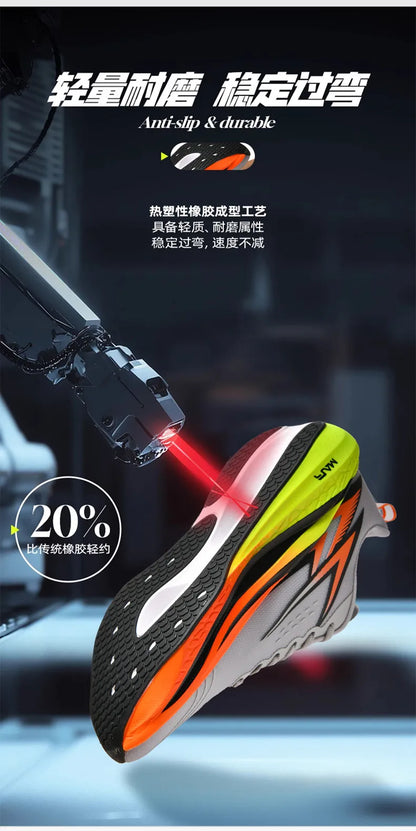 Running Shoes Carbon Board Speciality Marathon Men Sports Breathable Lightweight Women's Comfortable Athletic Nonskid Sneakers