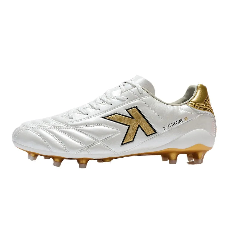 Kelme Chaussures de football pour hommes Ag Short Studs Football Boots Mg Chaussures d'entraînement professionnelles pour terrain en gazon artificiel et naturel