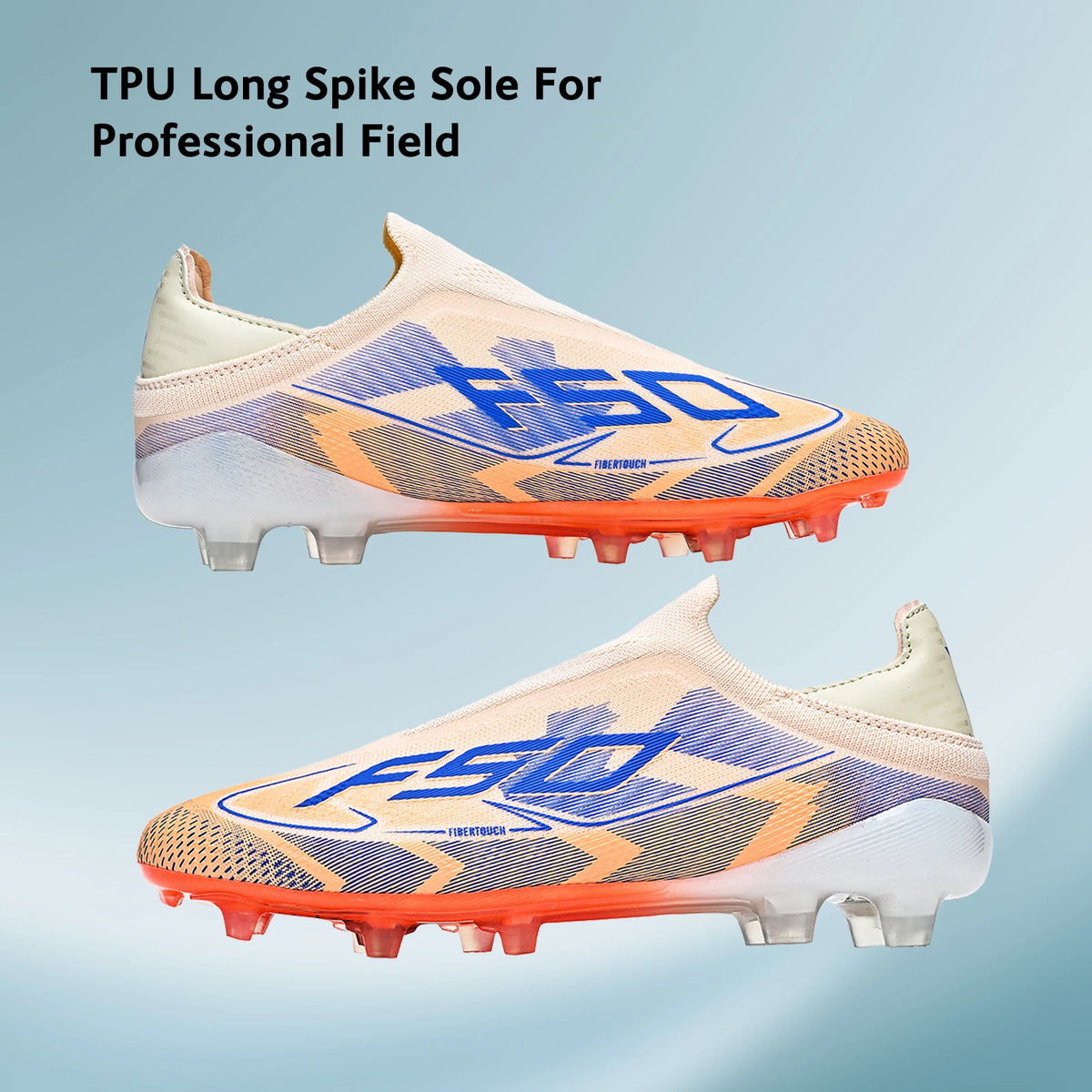 AG/FG Soccer Cleats for Men Women Kids Youth PU Fabric Upper TPU Sole Non-Slip Wear-Resistant for Natural Grass Sports Pitch Tra