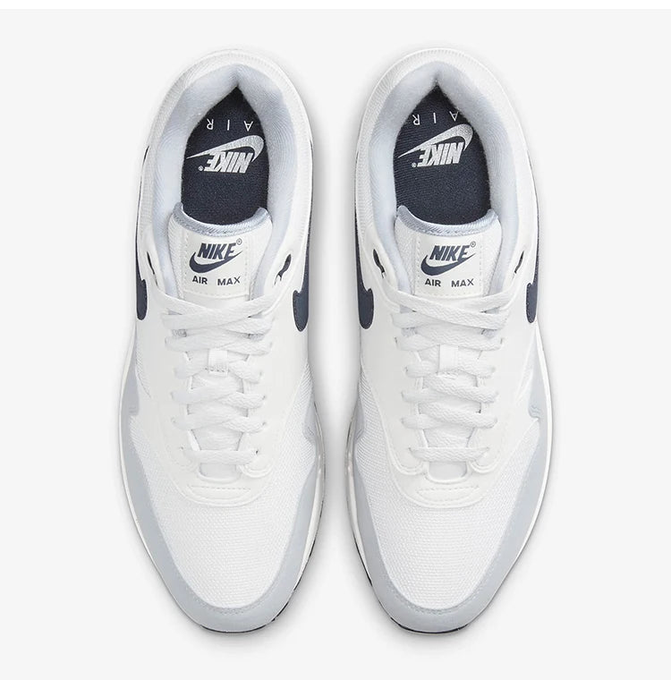 Nike Original Air Max 1 Herren-Low-Top-Sportschuh mit Luftkissen im Retro-Stil FD9082-002