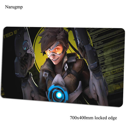Overwatch mouse pad 700x400x3mm gaming mousepad anime Personality office notebook desk mat Boy Gift mouse pad games PC gamer mats