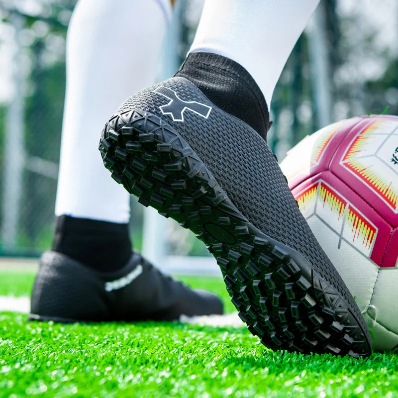Herren-Qualitäts-Fußballschuhe, strapazierfähige Fußballschuhe für Jungen, leichte Kinder-Fußballschuhe, Futsal-Trainingssneaker, Fußballschuhe mit Stollen
