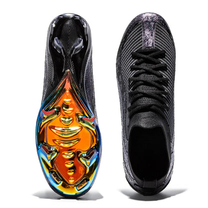 Chaussures de football pour hommes, respirantes, pour l'entraînement, livraison directe, crampons de sport pour matchs, chaussures de football FG/TF, ultra-légères, à crampons longs