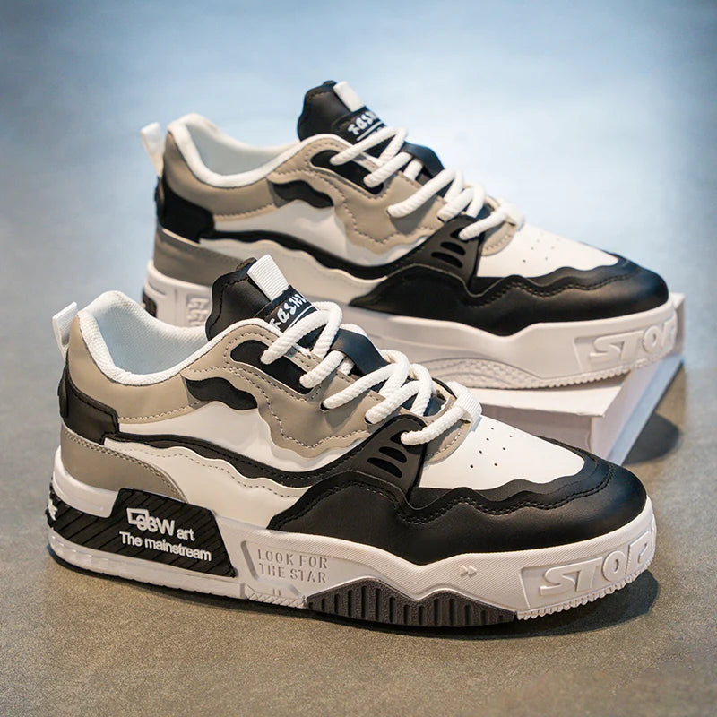 Men's Sports and Casual Shoes, Skateboarding Shoes, Men's Street Shoes, Fashionable Casual Shoes, Unisex Suitable for All Seasons