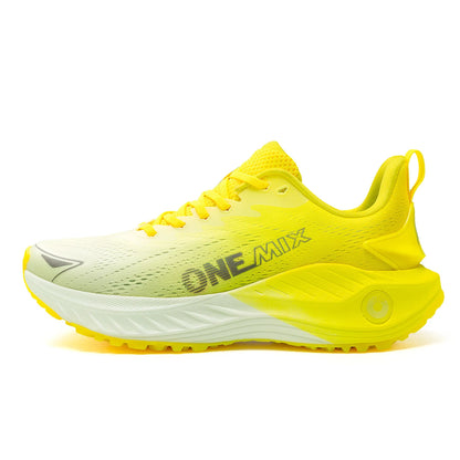 ONEMIX casual hardloopschoenen, ademende zomer-joggingschoenen voor heren, lichte gymschoenen voor dames, outdoor sportschoenen voor heren met demping