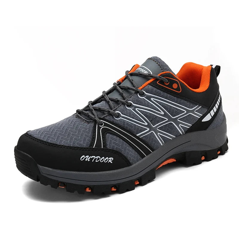 Scarpe da trekking da uomo Brand in mesh traspirante, scarpe da viaggio outdoor impermeabili per caccia e pesca, scarpe sportive da montagna, fuoristrada e riding
