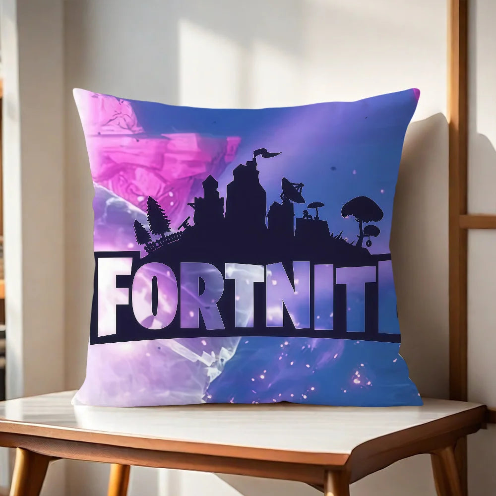Game F-FORTNITE cushion cover For Pillow Printing Sofa Decoration Home Car Room Coffee Shop Office Nordic Simplicity