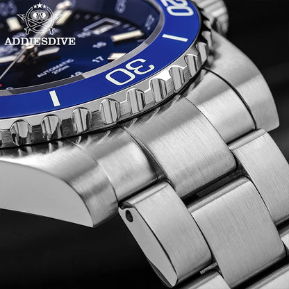 ADDIESDIVE Men Luxury Watch Sapphire Crystal Ceramic Ring 20Bar Diving Luminous Automatic Mechanical Watch Exquisite Gift Clock