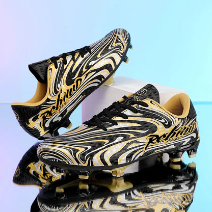 Nouvelles chaussures de football pour hommes et enfants, crampons ultralégers antidérapants pour terrain en gazon, chaussures de football professionnelles pour adultes, chaussures d'entraînement pour garçons, livraison di