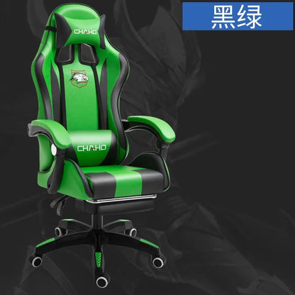 UVR Professional Gaming Computer Chair Home Office Chair Ergonomic Design Armchair with Footrest Competitive Chair Furniture