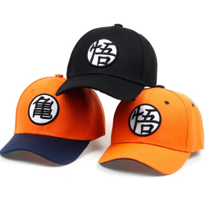 Dragon Ball Son Goku Unisex Gui Wu Vyšívané baseballové čepice Jarní a podzimní outdoorové nastavitelné ležérní čepice Čepice s ochranou proti slunci