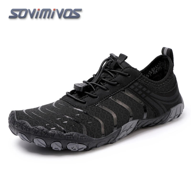 Water Shoes for Men Barefoot Beach Shoes Breathable Sport Shoes Quick Dry River Whtie Sea Aqua Sneakers Soft Beach Sneakers