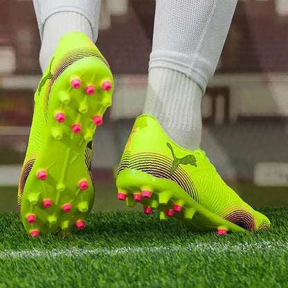 2026 new PUMA Mens MG Cleat Soccer Shoes 108376-03 Synthetic Leather Control Texture Football Boots