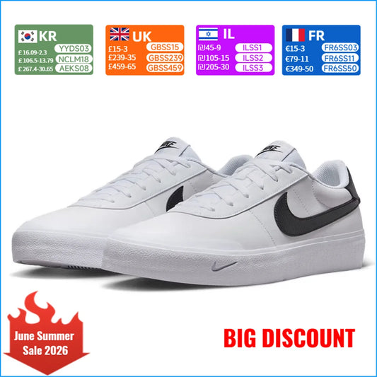 Nike COURT SHOT Men's Casual Sneakers: Non-Slip, Durable, Comfortable, and Versatile Low-Top Sneakers FQ8146-104