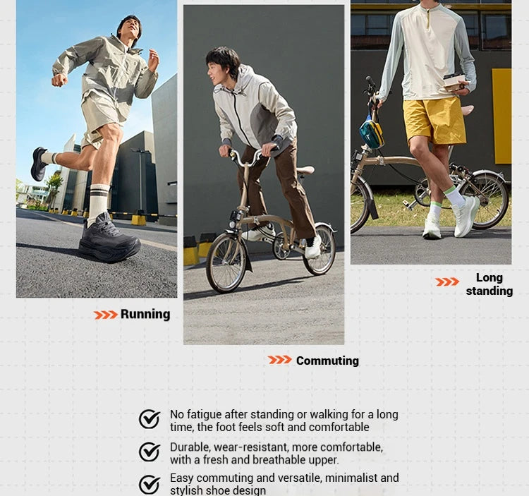 361 Degrees N40 Men Running Shoes Trendy Rebound Cushioning Soft Durable Airy Mesh Stable Lightweight Male Sneakers 672532207