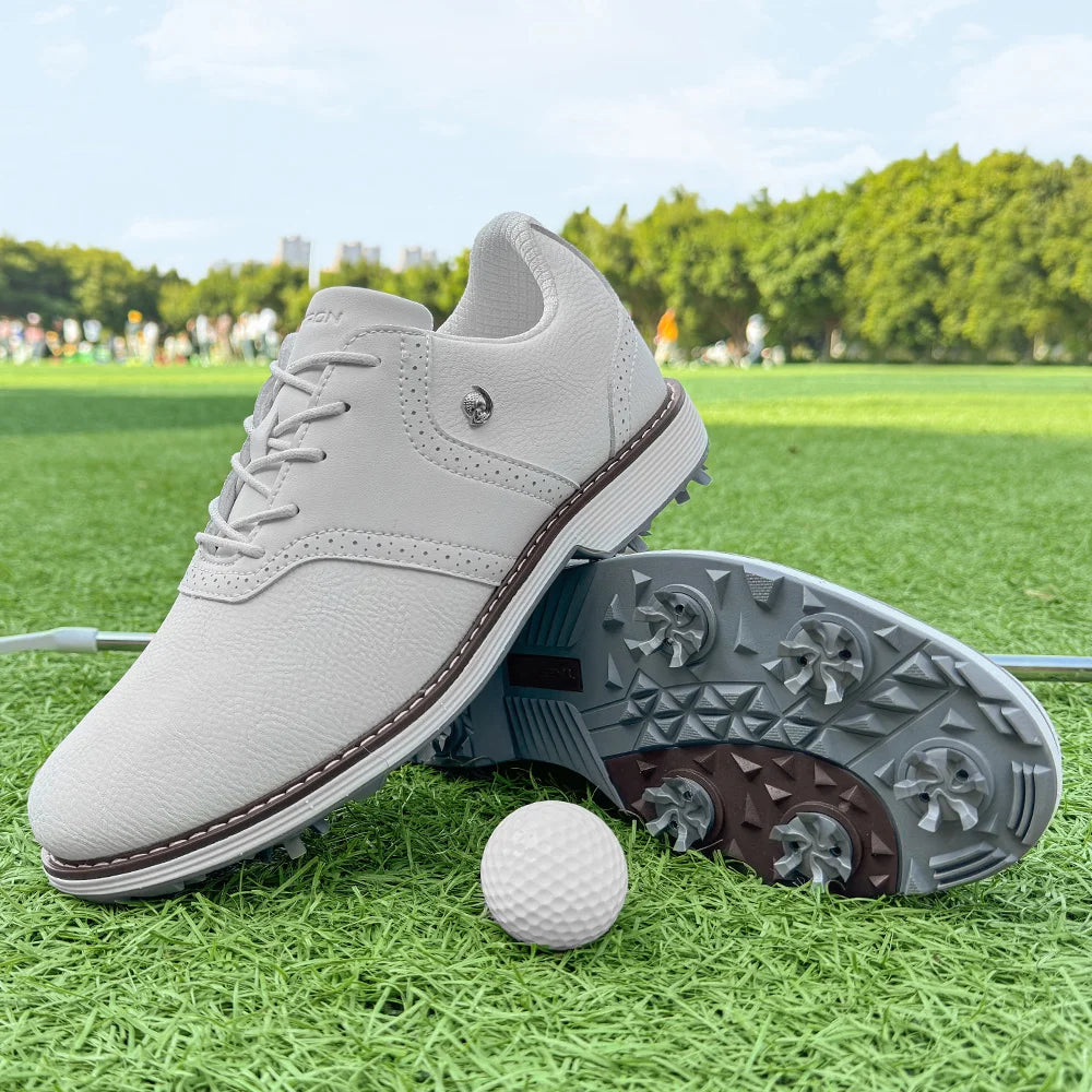 New Men Golf Shoes, Professional Golfers Shoes, Waterproof Comfortable Golf Footwear, Non-Slip