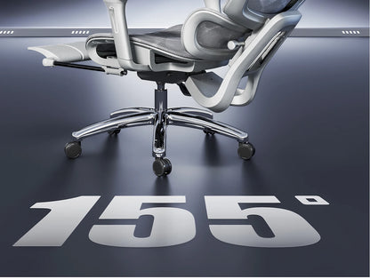 Ergonomic Office Chair Comfortable Long Sitting Home Gaming Computer Recliner Nap Chair Adjustable Height Lumbar Support Swivel
