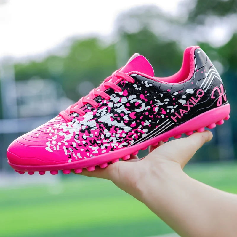 Nouvelles chaussures de football pour hommes, idéales pour les matchs sur gazon, l'entraînement et le soccer, crampons antidérapants, pour intérieur et extérieur, baskets de futsal de haute qualité, meilleures ventes.