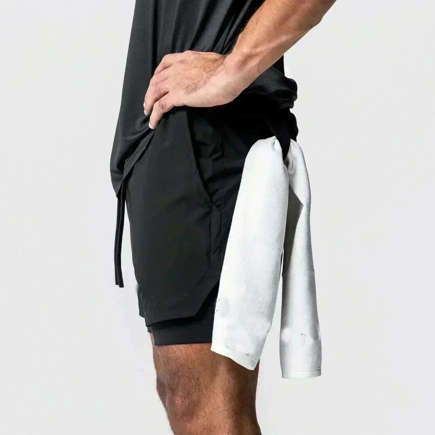 Dragon Ball Summer Son Goku Men's Bot Fitness 2026 Double-Layer Replica Two-Piece Loose-Fit Training Running Shorts Casual Pants
