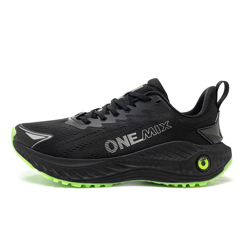 ONEMIX casual hardloopschoenen, ademende zomer-joggingschoenen voor heren, lichte gymschoenen voor dames, outdoor sportschoenen voor heren met demping