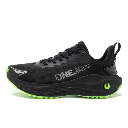 ONEMIX casual hardloopschoenen, ademende zomer-joggingschoenen voor heren, lichte gymschoenen voor dames, outdoor sportschoenen voor heren met demping