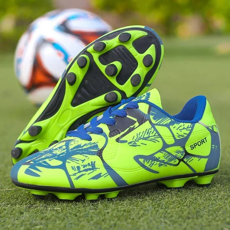 New Men Kids Professional Soccer Shoes Boys Cleats Non-Slip Grass Football Boots Adult Ultralight Training Shoes Drop Shipping