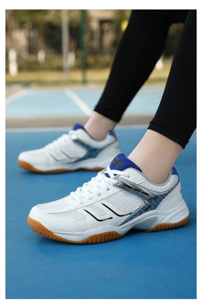 Scarpe professionali da badminton 2025, nuove sneakers da tennis da uomo, traspiranti e antiscivolo, scarpe sportive da pallavolo per uomo e donna