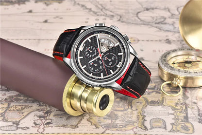 PAGANI DESIGN Chronograph Stop Watch for Men Quartz Multi-function Military Pilot Relógios Masculino Reloj Hombre Montre Homme