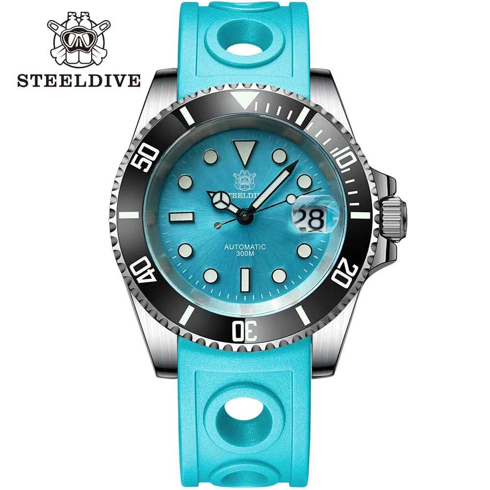 SD1953 Steeldive Brand 2022 Men Mechanical Wristwatch 41mm Stainless Steel Men Watch NH35 Sapphire Glass Men Watches