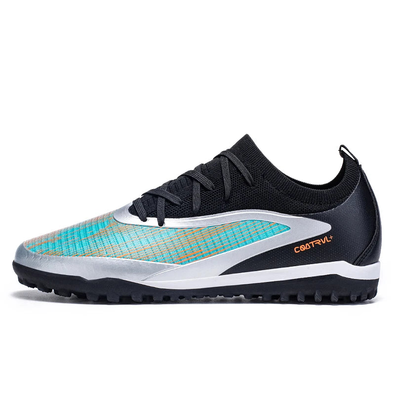 Scarpe da calcio TF da uomo, sneakers professionali per calcetto e futsal, scarpe da soccer casual da uomo di alta qualità per allenamento