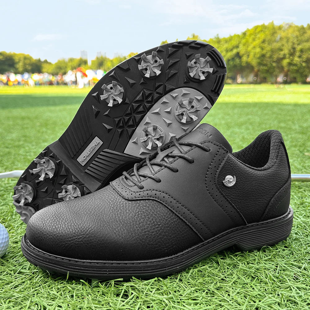 New Men Golf Shoes, Professional Golfers Shoes, Waterproof Comfortable Golf Footwear, Non-Slip