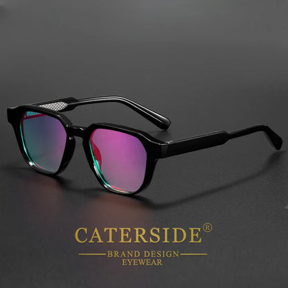 CATERSIDE Herrglasögon CP Pin Square Frame Dammglasögon Utomhus Cykling Fiske Sport Retro-glasögon UV400