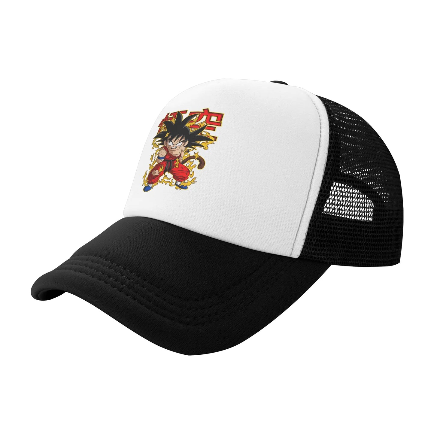 Men Women Kid Goku Rage Dragon Ball Z Trucker Caps Mesh Baseball Caps Snapback Caps  Hats Sun Hats Adjustable Golf Hats Spring