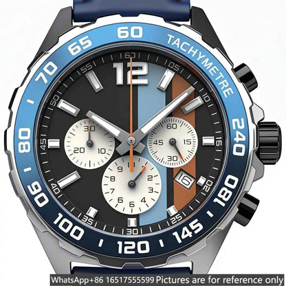 43mm Men Luxury Watch in 904L Steel Quartz Movement Exquisite Heritage and Artisanal Excellence-t