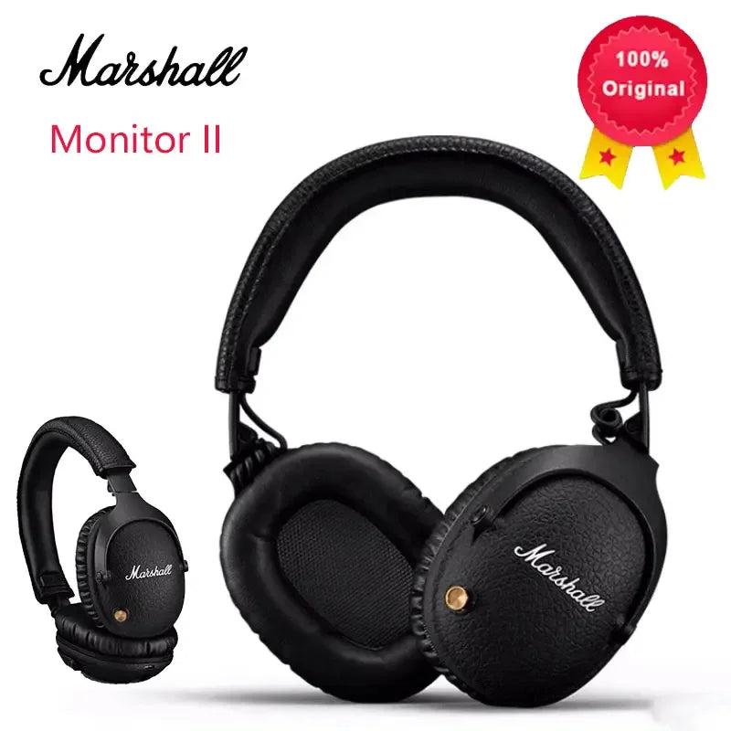 Marshall MONITOR II A.N.C. Wireless Headphones Active Noise Cancelling Headphones Subwoofer Music Sports Gaming Headphones
