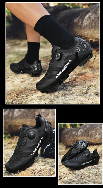 Scarpe da ciclismo unisex nuove, professionali, leggere e di lusso, originali, da strada, in gomma, MTB, da corsa, bici fashion, sport street