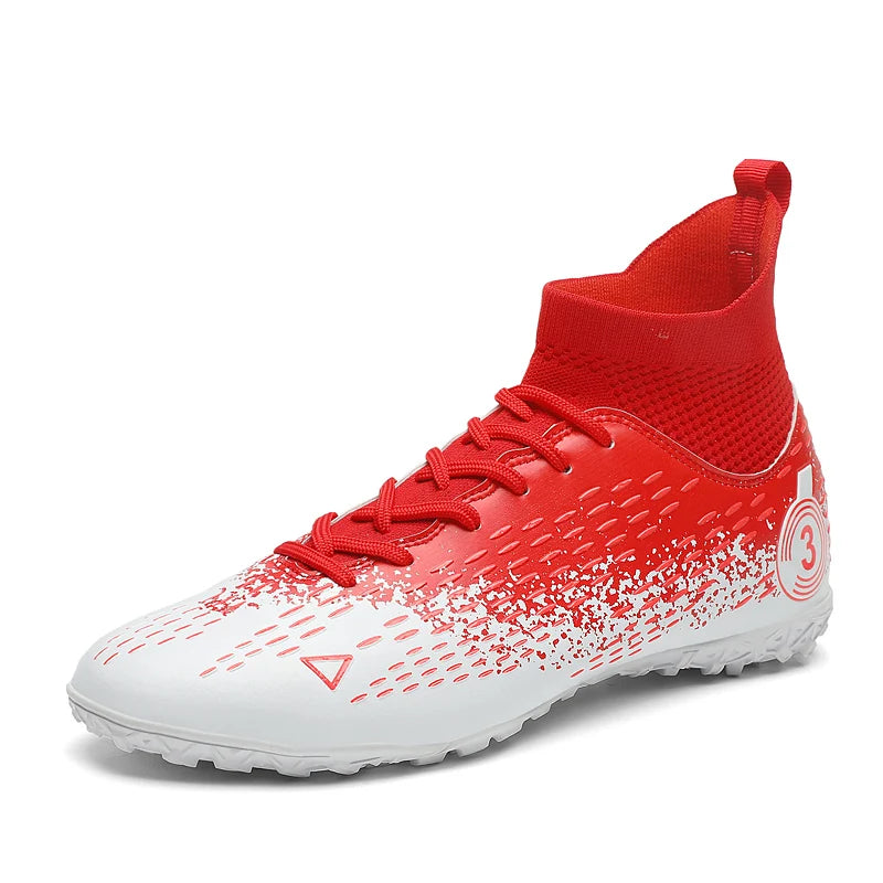 Teenage Adult Football Shoes New Fashion Large Size Sneakers Outdoor Professional Competition Training Football Footwear 31-48