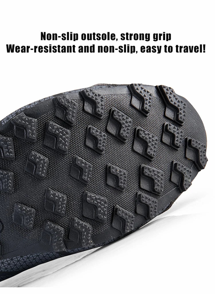 Men's Hiking Shoes All-terrain Outdoor Sports Shoes Breathable Mesh Non-slip Wear-resistant Hiking Shoes Outdoor Cycling Shoes