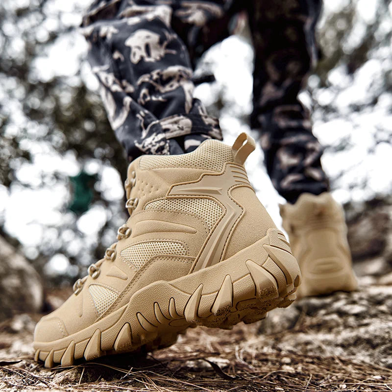Verbeterde tactische gevechtstrainingslaarzen voor heren, outdoor camping, slijtvast, snelle respons, wandelschoenen, vissen, jagen, sneakers voor mannen