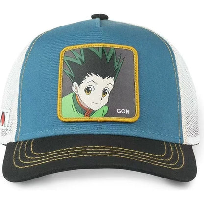Casquette Hunter X Hunter d'été, casquette de baseball snapback pour homme, brodée, style hip-hop, visière pare-soleil, casquette trucker ajustable en maille