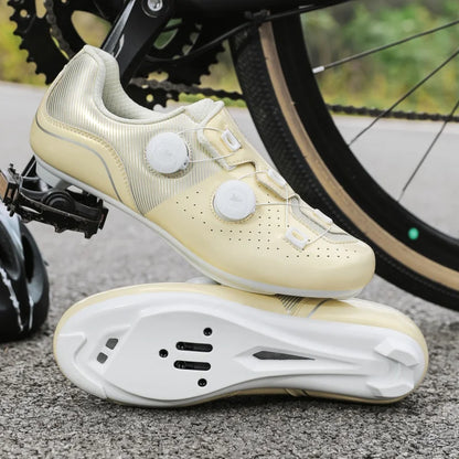2025 new arrival professional cycling shoes, racing road bike SPD cleat shoes, ultralight self-locking MTB bicycle sneakers unisex